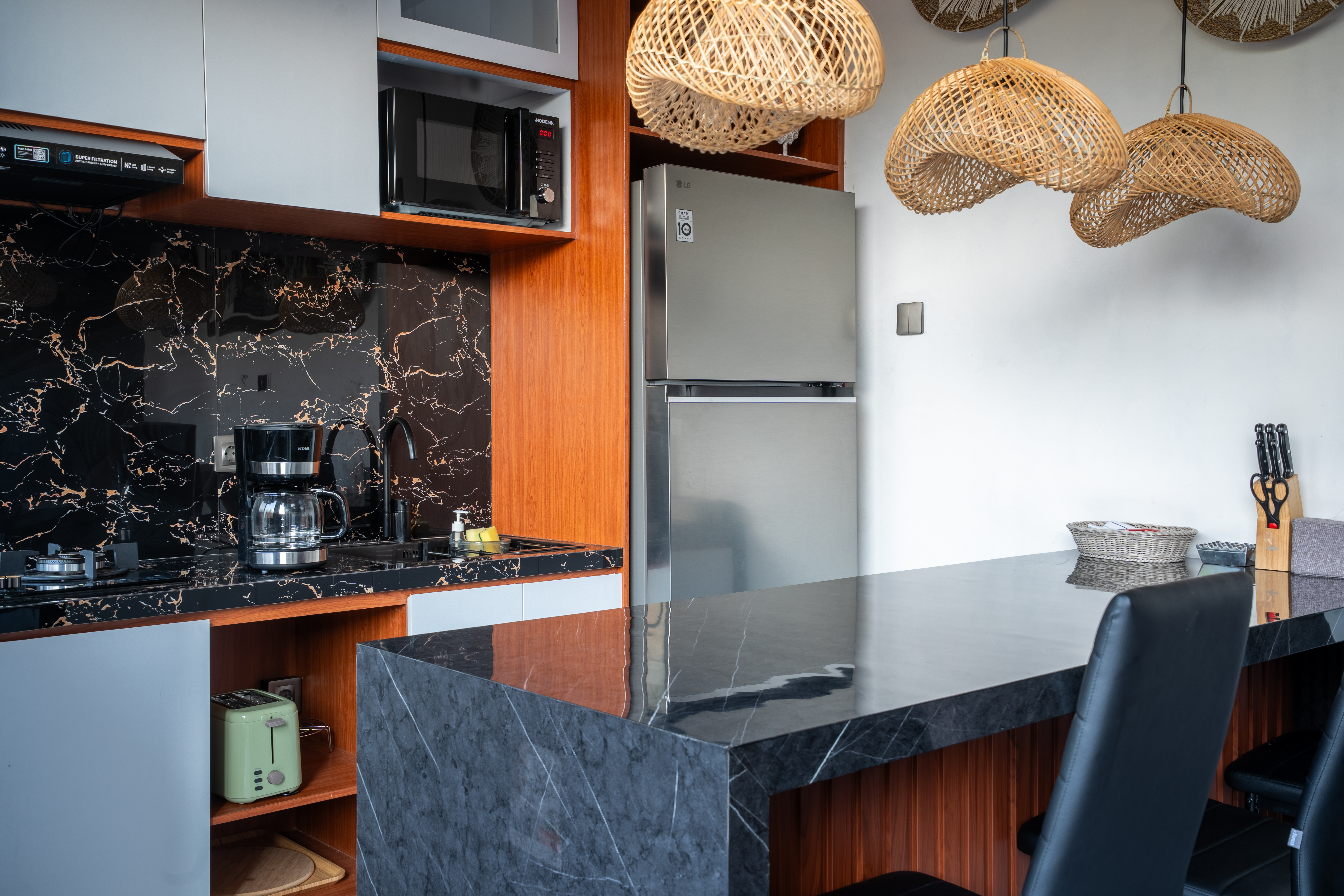Kitchen and dining