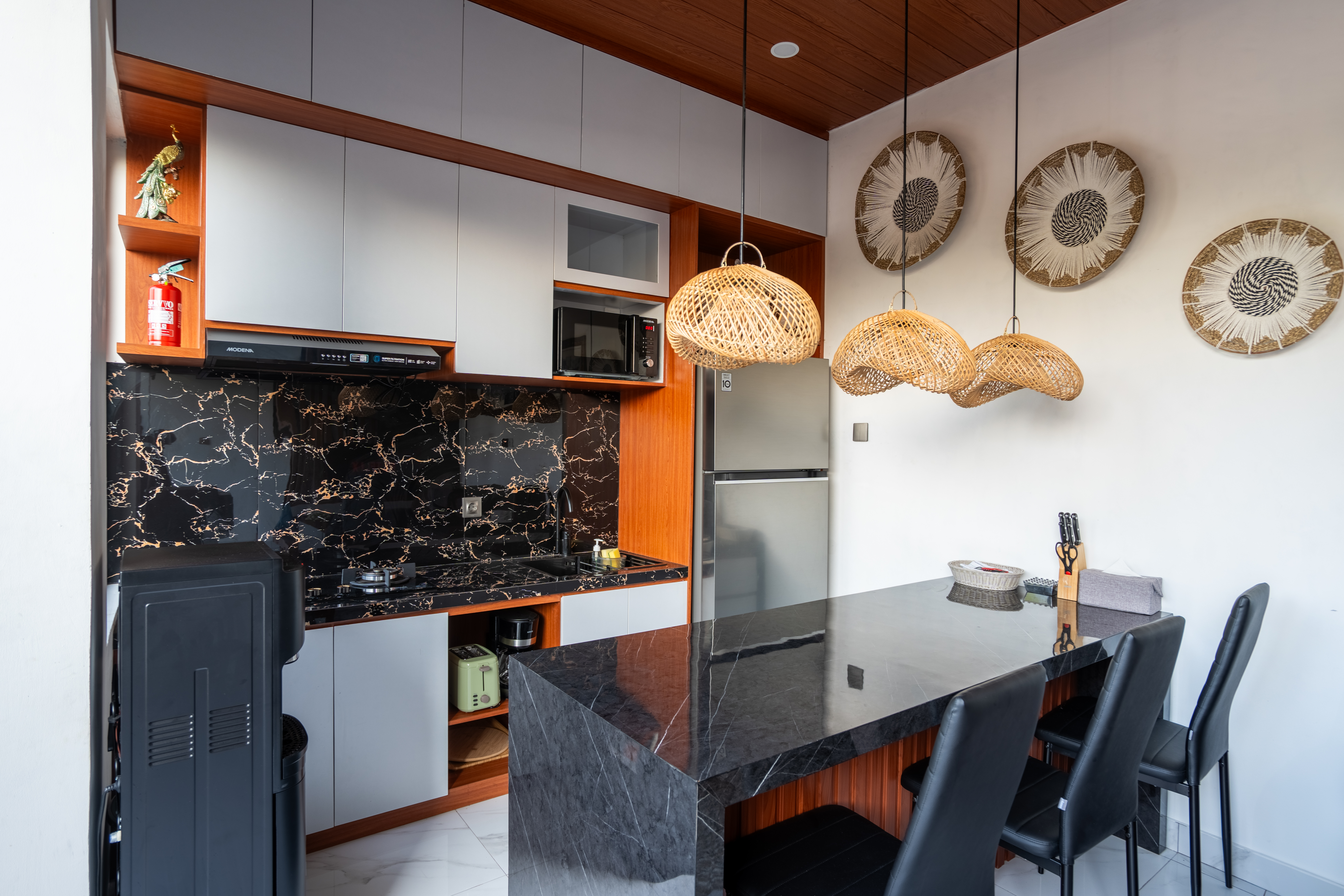 Kitchen and dining